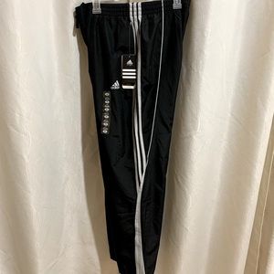 Adidas Training Pants, Curve Pants, BLACK/ICEGREY.  Medium.